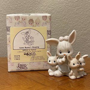 Precious Moments Some Bunny’s Sleeping